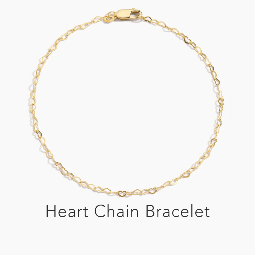 Heart Chain Bracelet